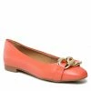 Ballerina Shoes Flats LASOCKI - RST-IRENA-04 Dark Orange Orange -Lasocki Store Online 01 5904248403522 rz 1
