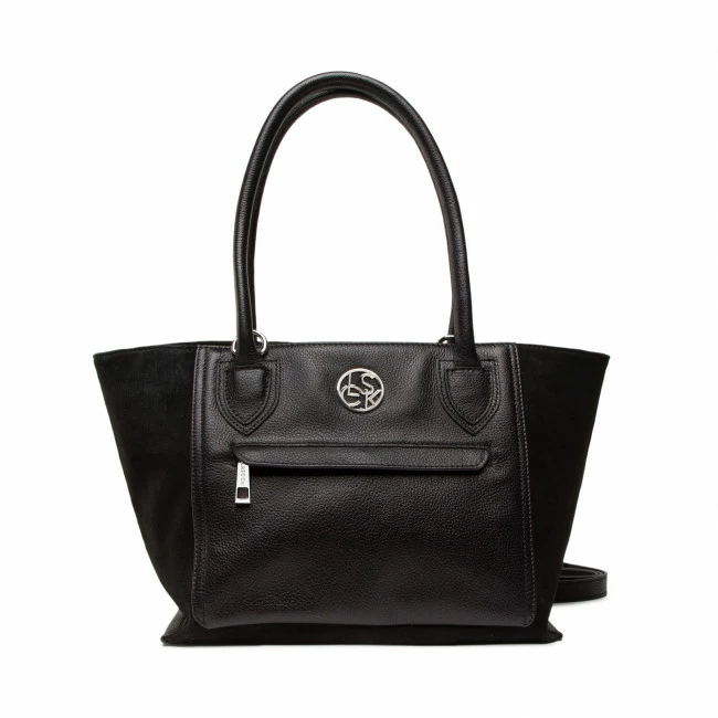 Classic Handbag LASOCKI - MLT-K-011-10-01 Black Black 3 Classic Handbag LASOCKI - MLT-K-011-10-01 Black Black