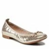 Ballerina Shoes Flats LASOCKI - RST-AKIRA-06 Golden Gold -Lasocki Store Online 01 5904248528676 rz