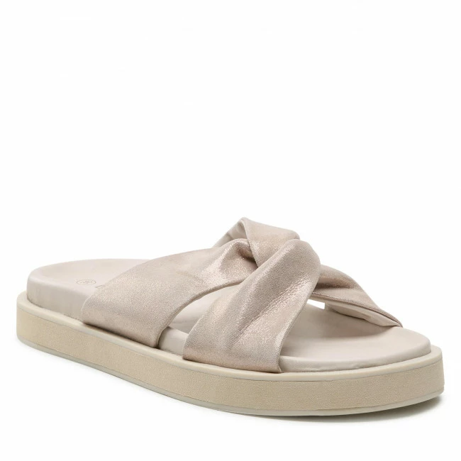 Casual Mules Slides LASOCKI - WI16-4808-06 Silver Silver 3 Casual Mules Slides LASOCKI - WI16-4808-06 Silver Silver