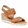 Wedges Sandals LASOCKI - RST-4766-01 Camel Brown -Lasocki Store Online 01 5904248691011 rz