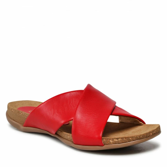 Casual Mules Slides LASOCKI - RST-1883-07 Red Red 3 Casual Mules Slides LASOCKI - RST-1883-07 Red Red