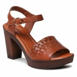 Casual Sandals Sandały LASOCKI - EST-2025-09 Camel Brown