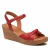 Wedges Sandals LASOCKI - EST-313-01 Red Red -Lasocki Store Online 01 5904248694326 rz 1
