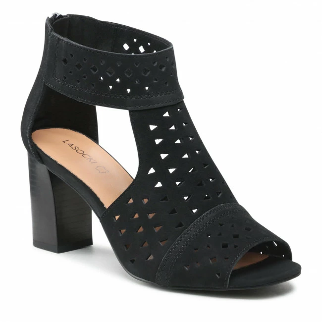 Casual Sandals Sandals LASOCKI - WYL3119-4Z Black Black 3 Casual Sandals Sandals LASOCKI - WYL3119-4Z Black Black