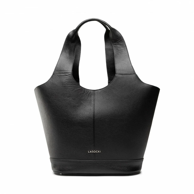 Canvas Totes & Shoppers Handbag LASOCKI - MLS-K-021-10-01 Black Black 3 Canvas Totes & Shoppers Handbag LASOCKI - MLS-K-021-10-01 Black Black