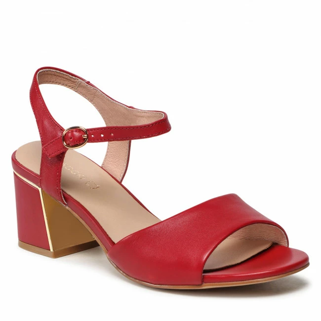 Casual Sandals Sandals LASOCKI - WYL3117-2Z Red Red 3 Casual Sandals Sandals LASOCKI - WYL3117-2Z Red Red