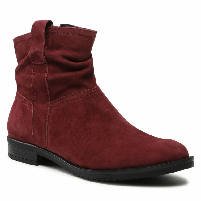 Ankle Boots LASOCKI - WI23-DALIA3-10 Maroon Dark Red 3 Ankle Boots LASOCKI - WI23-DALIA3-10 Maroon Dark Red