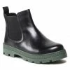 Elastic-sides Chelsea Boots LASOCKI - WI23-PUSZAN-08 Green Black