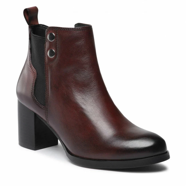 Ankle Boots LASOCKI - WB-BOUVIER-AW22-51 Burgundy Dark Red 3 Ankle Boots LASOCKI - WB-BOUVIER-AW22-51 Burgundy Dark Red