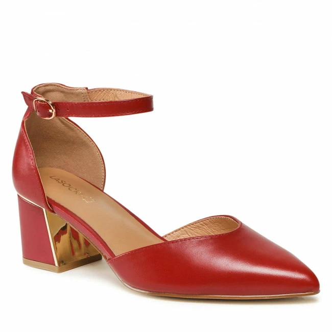 Heels Shoes LASOCKI - WYL3022-5Z Red Red 3 Heels Shoes LASOCKI - WYL3022-5Z Red Red