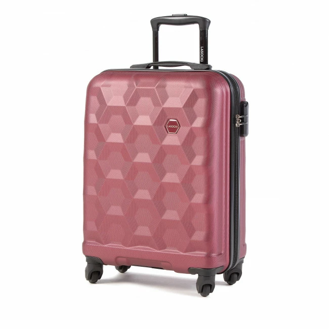 Suitcases Small Trolley LASOCKI - BLW-A-101-35-08 Burgundy Dark Red 3 Suitcases Small Trolley LASOCKI - BLW-A-101-35-08 Burgundy Dark Red