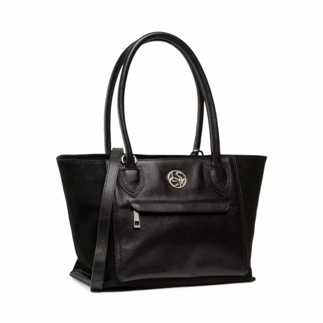 Classic Handbag LASOCKI - MLT-K-011-10-01 Black Black 4 Classic Handbag LASOCKI - MLT-K-011-10-01 Black Black - Image 2