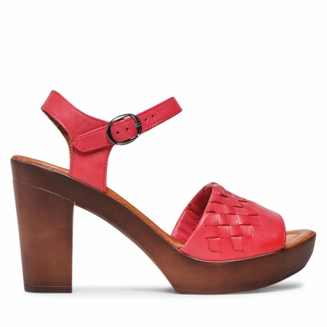 Casual Sandals Sandals LASOCKI - EST-2025-09 Red Red 4 Casual Sandals Sandals LASOCKI - EST-2025-09 Red Red - Image 2