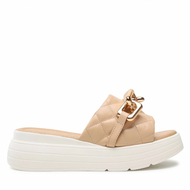 Wedges Slides LASOCKI - ARC-4884-02 Beige Beige 4 Wedges Slides LASOCKI - ARC-4884-02 Beige Beige - Image 2