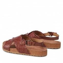 Casual Sandals Sandals LASOCKI - WI12-MARIYO-02 Chocolate Brown Brown -Lasocki Store Online 02 5904248700638 rz