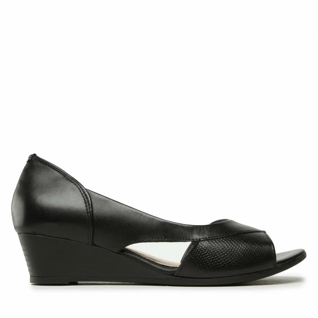 Wedges Sandals LASOCKI - OCE-TTT-06 Black Black 4 Wedges Sandals LASOCKI - OCE-TTT-06 Black Black - Image 2