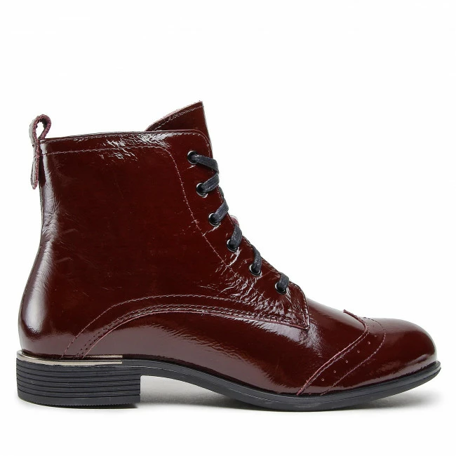 Ankle Boots LASOCKI - RST-MESA-20 Burgundy Dark Red 4 Ankle Boots LASOCKI - RST-MESA-20 Burgundy Dark Red - Image 2