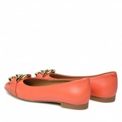 Ballerina Shoes Flats LASOCKI - RST-IRENA-04 Dark Orange Orange -Lasocki Store Online 03 5904248403522 rz 1