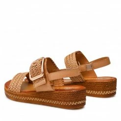 Wedges Sandals LASOCKI - WI16-WARKOCZ-02 Beige Beige -Lasocki Store Online 03 5904248420512 rz