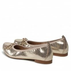 Ballerina Shoes Flats LASOCKI - RST-AKIRA-06 Golden Gold -Lasocki Store Online 03 5904248528676 rz