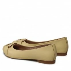Ballerina Shoes Flats LASOCKI - RST-ERICA-08 Yellow Yellow -Lasocki Store Online 03 5904248532840 rz