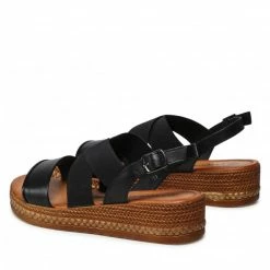 Wedges Sandals LASOCKI - WI16-WARKOCZ-01 Black Black -Lasocki Store Online 03 5904248624613 rz