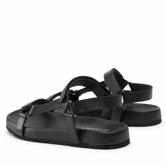 Casual Sandals Sandals LASOCKI - WI16-TOMA-01 Black Black 5 Casual Sandals Sandals LASOCKI - WI16-TOMA-01 Black Black - Image 3