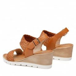 Wedges Sandals LASOCKI - RST-4766-01 Camel Brown 10 Wedges Sandals LASOCKI - RST-4766-01 Camel Brown -Lasocki Store Online 03 5904248691011 rz