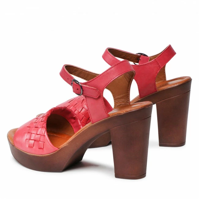 Casual Sandals Sandals LASOCKI - EST-2025-09 Red Red 5 Casual Sandals Sandals LASOCKI - EST-2025-09 Red Red - Image 3