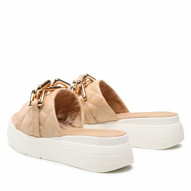 Wedges Slides LASOCKI - ARC-4884-02 Beige Beige 5 Wedges Slides LASOCKI - ARC-4884-02 Beige Beige - Image 3