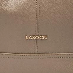 Canvas Totes & Shoppers Handbag LASOCKI - MLS-K-021-85-01 Beige Beige -Lasocki Store Online 03 5904248772598 ph