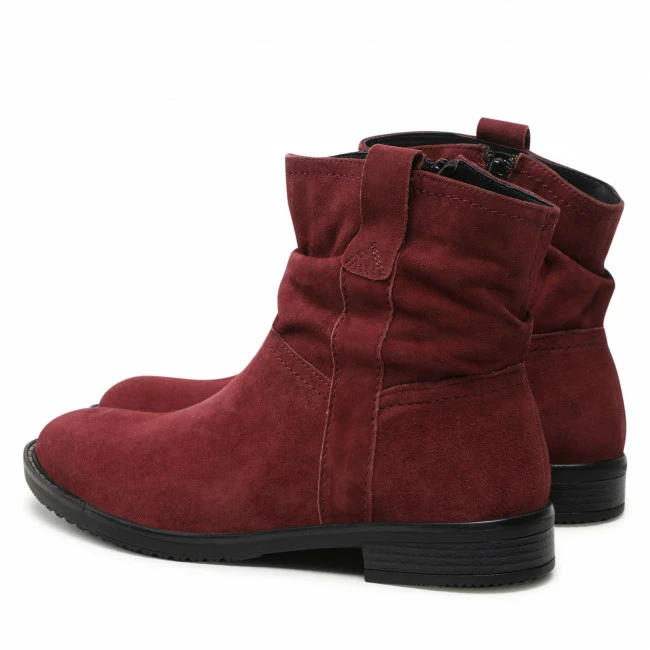 Ankle Boots LASOCKI - WI23-DALIA3-10 Maroon Dark Red 5 Ankle Boots LASOCKI - WI23-DALIA3-10 Maroon Dark Red - Image 3