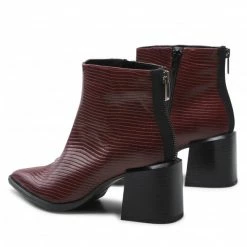 Ankle Boots LASOCKI - V501 Burgundy Dark Red -Lasocki Store Online 03 5904248961770 rz