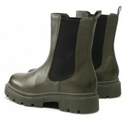 Elastic-sides Chelsea Boots LASOCKI - EST-DONNA-01 Green Khaki -Lasocki Store Online 03 5904248988593 rz