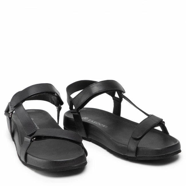 Casual Sandals Sandals LASOCKI - WI16-TOMA-01 Black Black 7 Casual Sandals Sandals LASOCKI - WI16-TOMA-01 Black Black - Image 5
