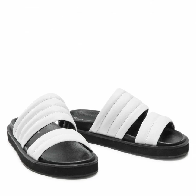 Casual Mules Slides LASOCKI - WI16-4808-05 White White 7 Casual Mules Slides LASOCKI - WI16-4808-05 White White - Image 5