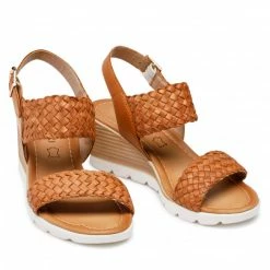 Wedges Sandals LASOCKI - RST-4766-01 Camel Brown 12 Wedges Sandals LASOCKI - RST-4766-01 Camel Brown -Lasocki Store Online 05 5904248691011 rz