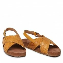 Casual Sandals Sandals LASOCKI - WI12-MARIYO-02 Yellow Yellow -Lasocki Store Online 05 5904248700591 rz