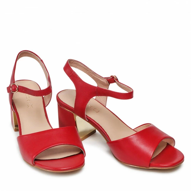 Casual Sandals Sandals LASOCKI - WYL3117-2Z Red Red 7 Casual Sandals Sandals LASOCKI - WYL3117-2Z Red Red - Image 5