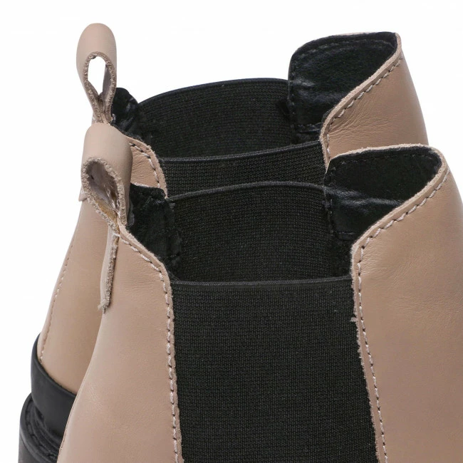 Elastic-sides Chelsea Boots LASOCKI - WI16-CURRIE-04 Beige Beige 7 Elastic-sides Chelsea Boots LASOCKI - WI16-CURRIE-04 Beige Beige - Image 5