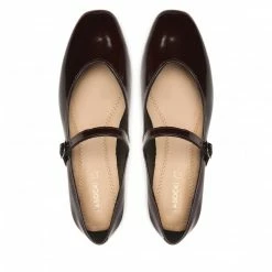 Flats Shoes LASOCKI - RST-ROMI-18 Maroon Dark Red -Lasocki Store Online 05 5904248968533 rz