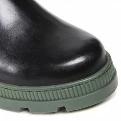 Elastic-sides Chelsea Boots LASOCKI - WI23-PUSZAN-08 Green Black -Lasocki Store Online 05 5904248970574 rz