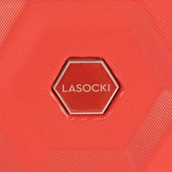 Suitcases Medium Trolley LASOCKI - BLW-A-102-30-08 Red Red -Lasocki Store Online 05 5904862269696 mk