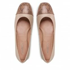 Ballerina Shoes Flats LASOCKI - RST-IRENA-02 Beige Beige -Lasocki Store Online 06 5904248454333 rz