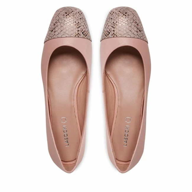 Ballerina Shoes Flats LASOCKI - RST-IRENA-02 Pink Pink 8 Ballerina Shoes Flats LASOCKI - RST-IRENA-02 Pink Pink - Image 6