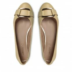 Ballerina Shoes Flats LASOCKI - RST-ERICA-08 Yellow Yellow -Lasocki Store Online 06 5904248532840 rz