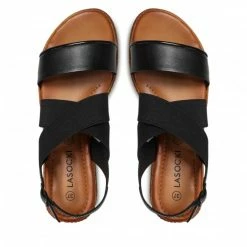 Wedges Sandals LASOCKI - WI16-WARKOCZ-01 Black Black -Lasocki Store Online 06 5904248624613 rz