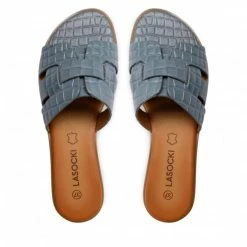 Casual Mules Slides LASOCKI - WI16-FOXI-44 Blue Blue -Lasocki Store Online 06 5904248633783 rz