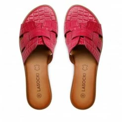 Casual Mules Slides LASOCKI - WI16-FOXI-44 Fandango Pink -Lasocki Store Online 06 5904248633813 rz